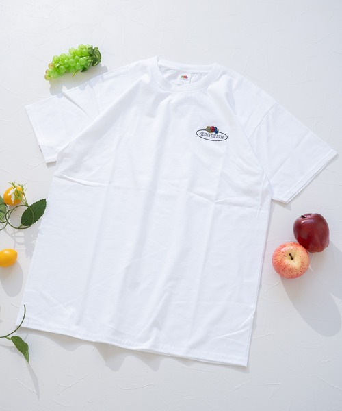 FRUIT OF THE LOOM（フルーツオブザルーム） tシャツ Embroidery 