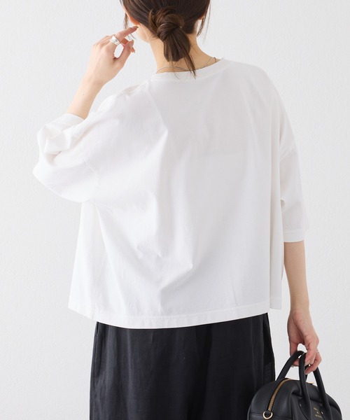 pual ce cin tシャツ スーピマコットンBIGロゴショートTシャツ