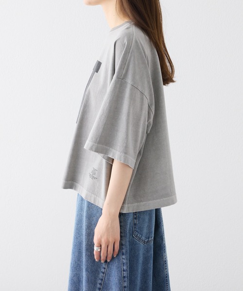 pual ce cin tシャツ スーピマコットンBIGロゴショートTシャツ
