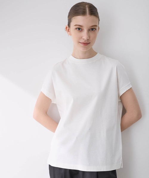 LE SOUK HOLIDAY tシャツ 2025年春夏「接触冷感」モックネックT