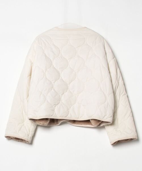 「HALEY PESCA」 ノーカラージャケット FREE ホワイト レディース_画像2