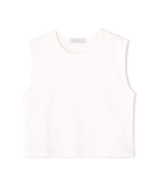 tシャツ スリーブレスショートカットソープルオーバー レディース スリーブレスショートカットソープルオーバー | AKTE