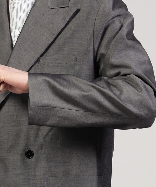 TOMORROWLAND（トゥモローランド） テーラードジャケット 48 グレー