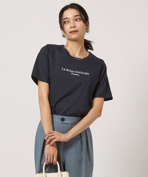ハーフスリーブロゴTEE green label relaxing tシャツ ロゴ ショートスリーブ プル
