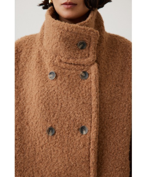 「crie conforto」 ピーコート FREE グレー レディース_画像5