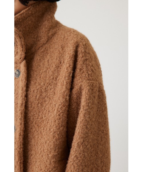 「crie conforto」 ピーコート FREE グレー レディース_画像6