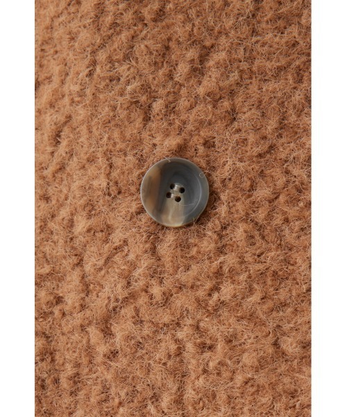 「crie conforto」 ピーコート FREE グレー レディース_画像9