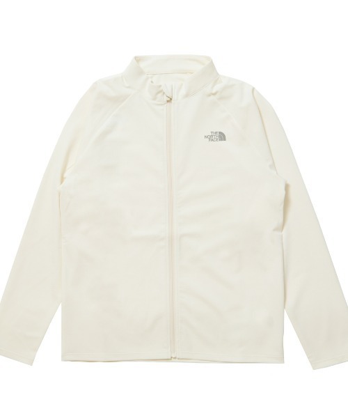 THE NORTH FACE　カジュアルジャケット　長袖　クリーム色　ロゴ　薄手 THE NORTH FACE（ザ ノースフェイス） ノースフェイス uvカット