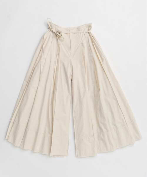 MAISON SPECIAL パンツ Pleated Cotton Pants/コットンプリーツ