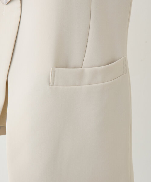 BEARDSLEY（ビアズリー） ベスト ジレ パーツ付きジレ レディース