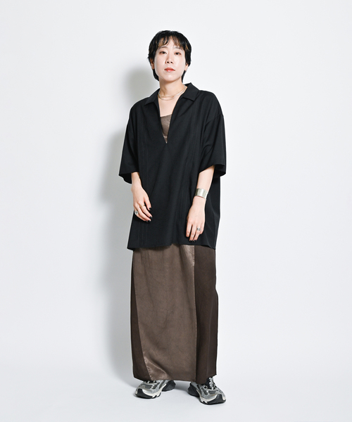 CITYSHOP ブラウス シャツ STRIPE STITCH レディース : ZOZOTOWN