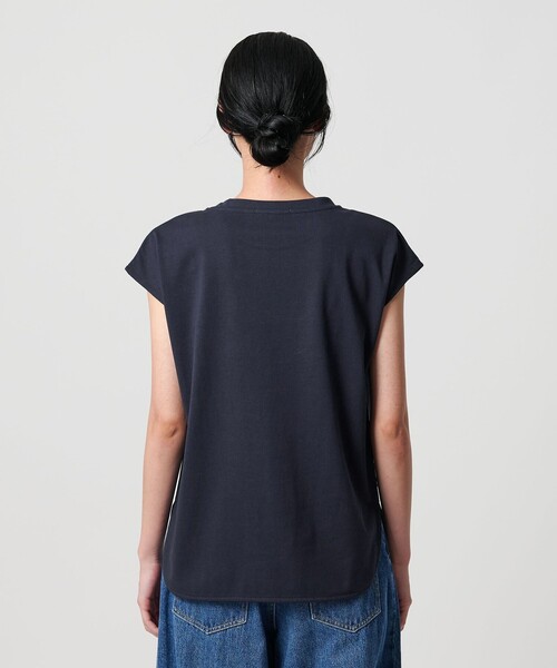 tシャツ 「WEB限定」フリル ノースリーブプルオーバー -ウォッシャブル- レディース