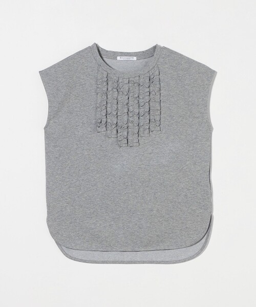 tシャツ 「WEB限定」フリル ノースリーブプルオーバー -ウォッシャブル- レディース