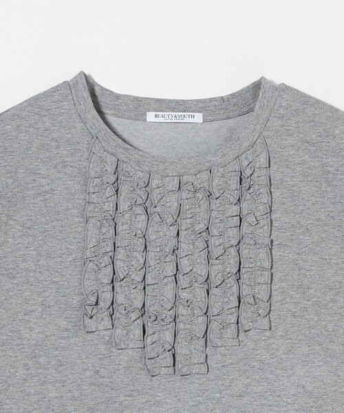 tシャツ 「WEB限定」フリル ノースリーブプルオーバー -ウォッシャブル- レディース