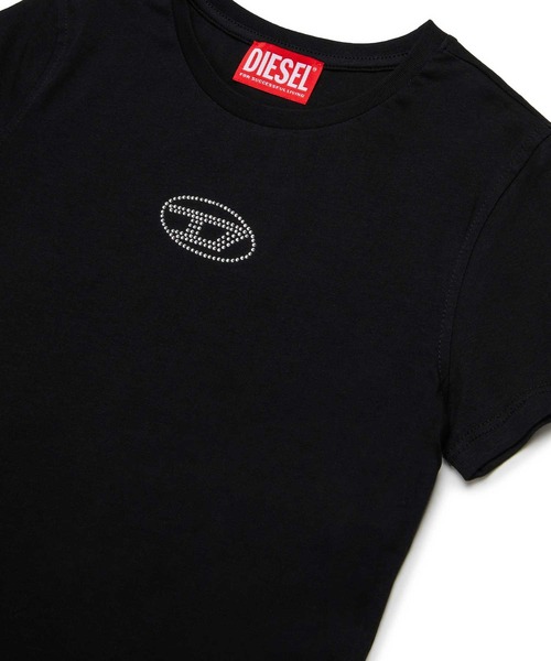 DIESELディーゼル T-Angie Tシャツ　Kids 12Y 160 T-ANGIE｜ウィメンズ｜ロゴTシャツ ｜ホワイト｜ディーゼル