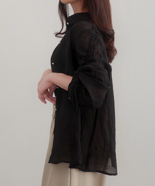 「CENEA」 長袖シャツ MEDIUM アイボリー レディース