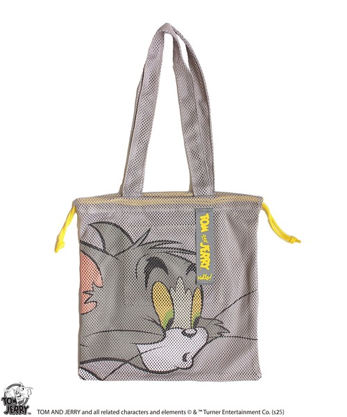 ATO　トートバッグ トートバッグ 「公式」TOM and JERRY ハローメッシュトート