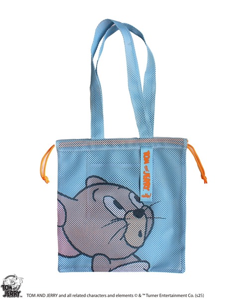 トートバッグ 「公式」TOM and JERRY ハローメッシュトート