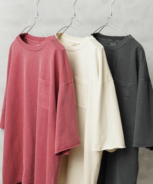 「WAIPER.inc」 7分袖Tシャツ X-LARGE ナチュラル メンズ