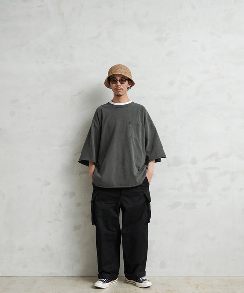 「WAIPER.inc」 7分袖Tシャツ X-LARGE ナチュラル メンズ