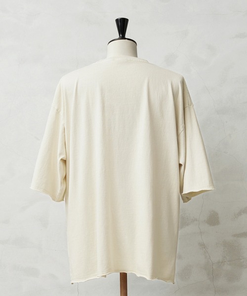 「WAIPER.inc」 7分袖Tシャツ X-LARGE ナチュラル メンズ