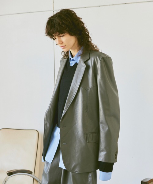 soerte テーラードジャケット 2 ブラック メンズ : ZOZOTOWN Yahoo!店