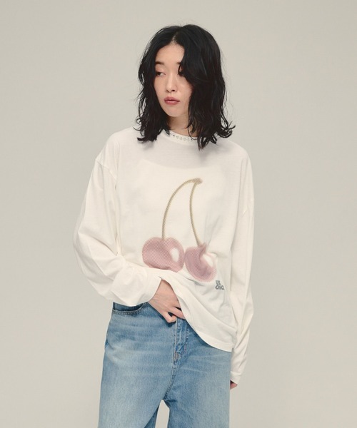 tシャツ 「eL」Cherry Tee LS/593012 レディース | ブランド登録なし | 07