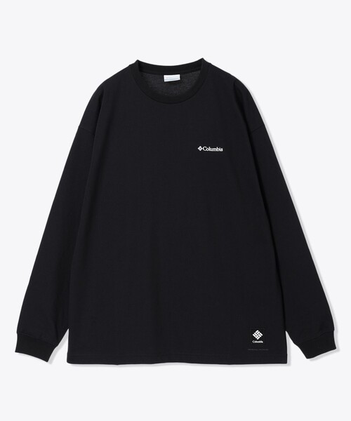 「Columbia」 長袖カットソー S ホワイト レディース