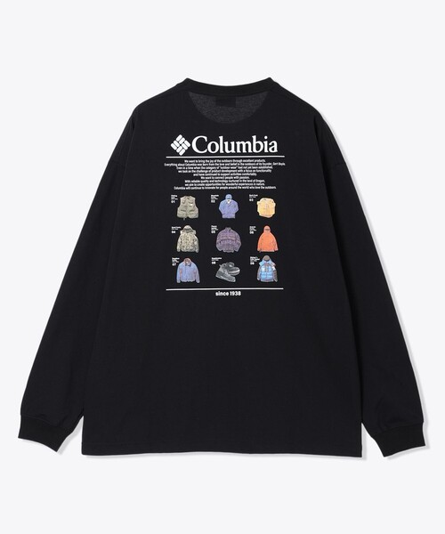 「Columbia」 長袖カットソー S ホワイト レディース