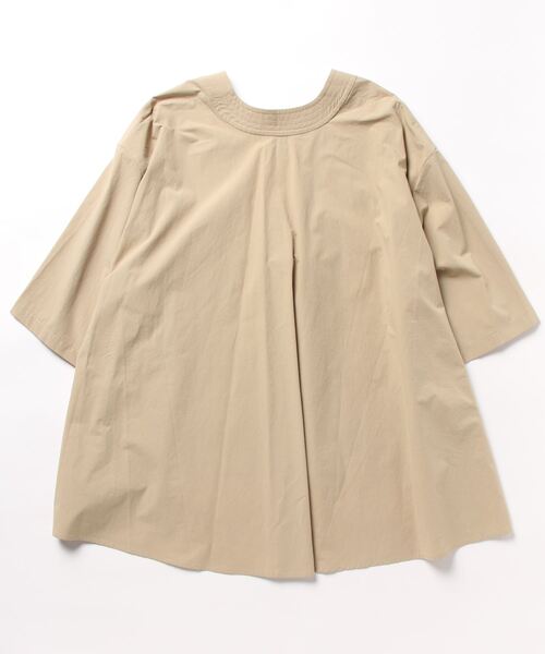 「MANOF」 半袖ブラウス S ホワイト レディース_画像2