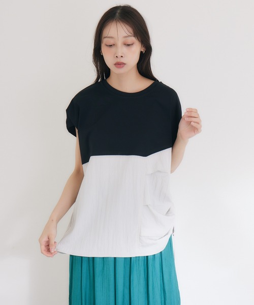 「KATHARINE ROSS」 「Bou Jeloud」ノースリーブトップス MEDIUM アイボリー レディース_画像7