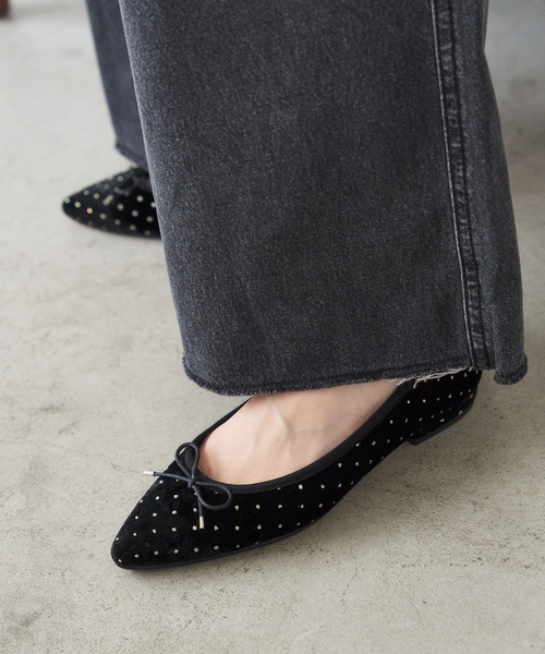 LE TALON バレエシューズ パンプス 「追加」ポインテッド