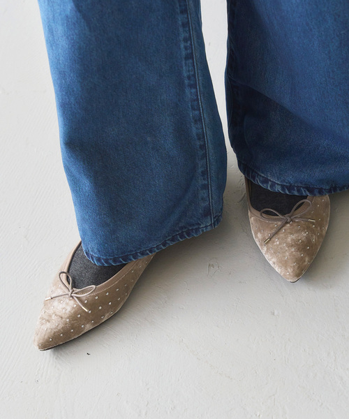 LE TALON（ル タロン） バレエシューズ パンプス 「追加」ポインテッド