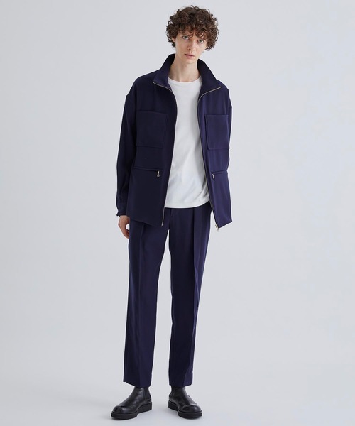 CULLNI（クルニ） ジップアップブルゾン 1 ブラック メンズ : ZOZOTOWN