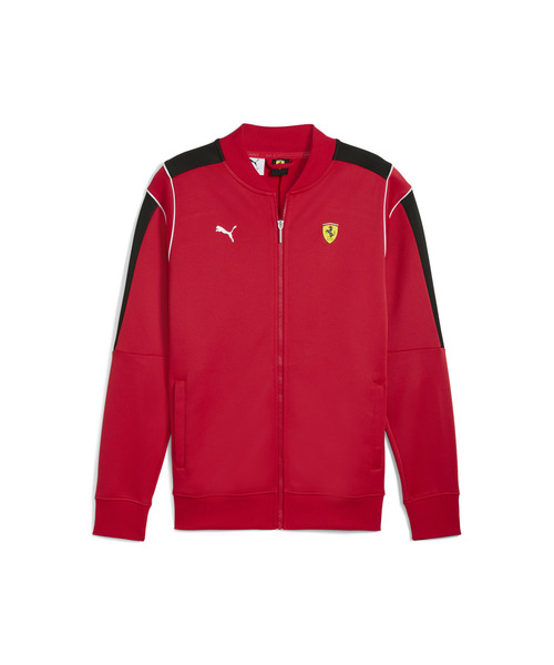Puma Ferrari ジャージ上下セット 黒/赤　L PUMA ジャージ上下セット 黒/赤 L - メルカリ