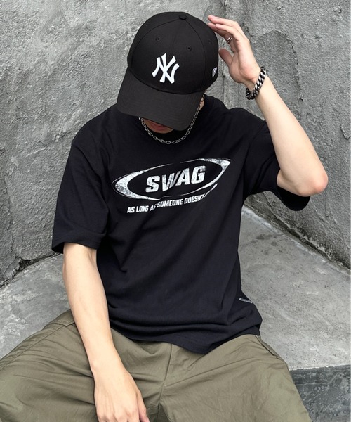 「ADAMASTE」 半袖Tシャツ LARGE ホワイト メンズ_画像9