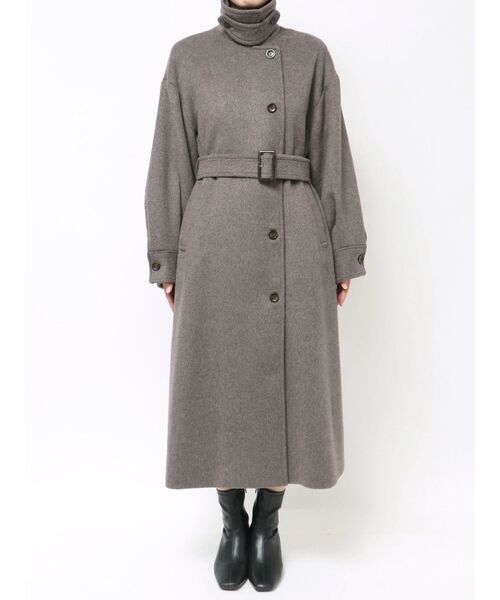 レディース スタンドカラー ダブル コート FRAY I.D（フレイアイディー）の「スタンドカラーダブルコート（その他