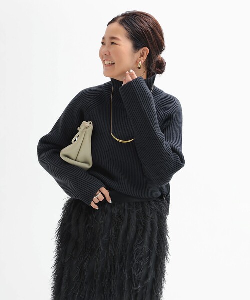 Demi-Luxe BEAMS（デミルクス ビームス） ニット セーター サイド