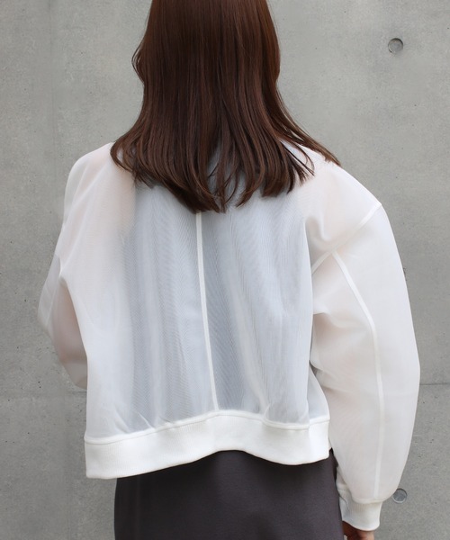 「Social GIRL」 ブルゾン M ブラック レディース_画像7