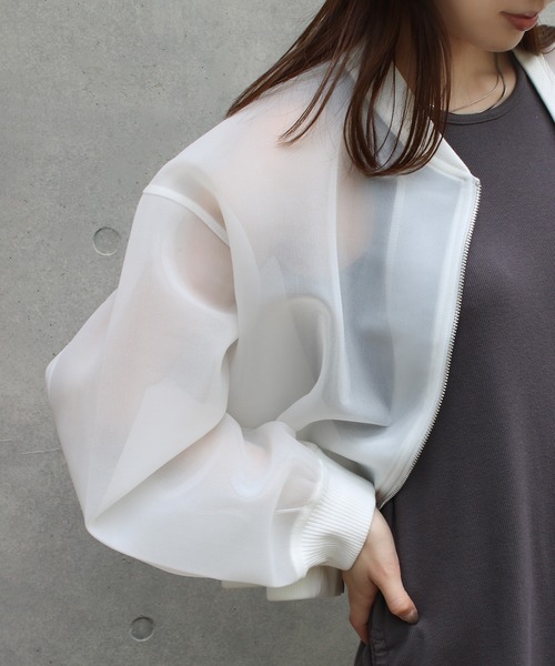 「Social GIRL」 ブルゾン M ブラック レディース_画像8