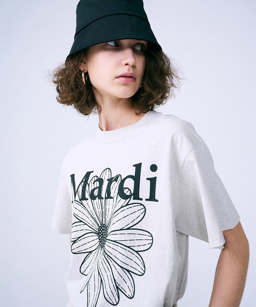 「Mardi Mercredi」 半袖Tシャツ FREE ベージュ系その他 レディース_画像2