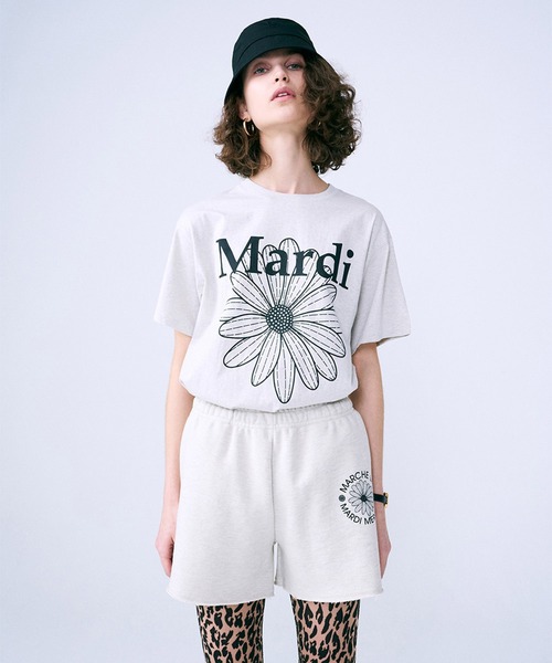 「Mardi Mercredi」 半袖Tシャツ FREE ベージュ系その他 レディース_画像3
