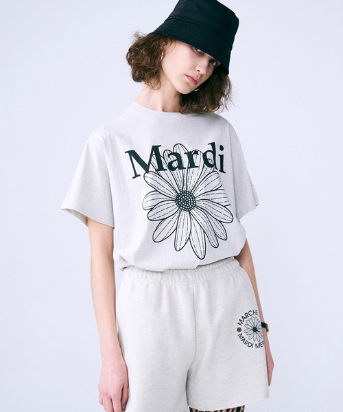 「Mardi Mercredi」 半袖Tシャツ FREE ベージュ系その他 レディース_画像6