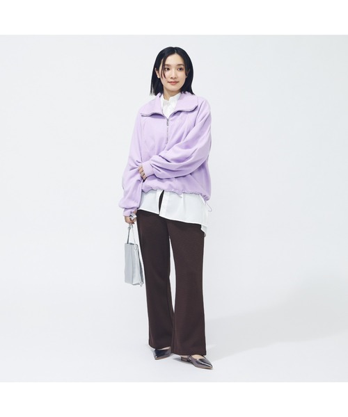 【希少】adidasスウェットハーフジップ　ベロア　センターロゴ　モノグラム L 希少】adidasスウェットハーフジップ ベロア センターロゴ モノグラムXL