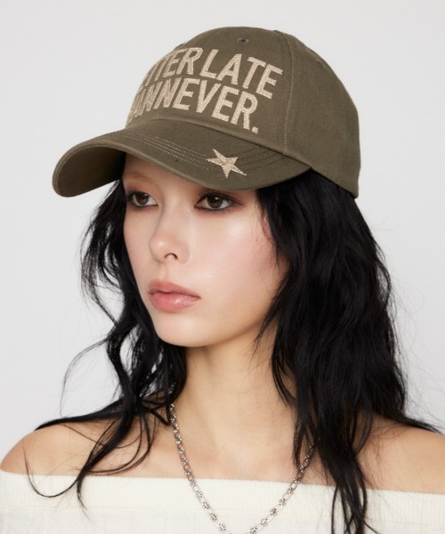 LAGUA GEM（ラグアジェム） キャップ 帽子 EMBROIDERY キャップ