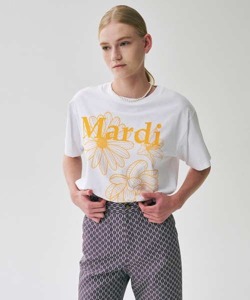 「Mardi Mercredi」 半袖Tシャツ FREE オートミール レディース_画像7