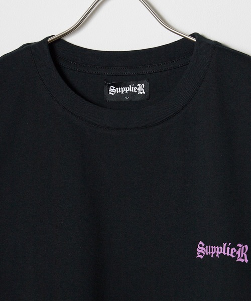 「SUPPLIER」 半袖Tシャツ M ブラック メンズ_画像2