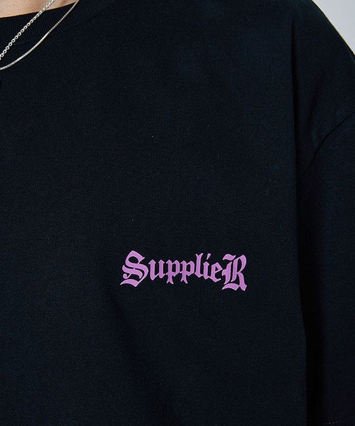 「SUPPLIER」 半袖Tシャツ M ブラック メンズ_画像8