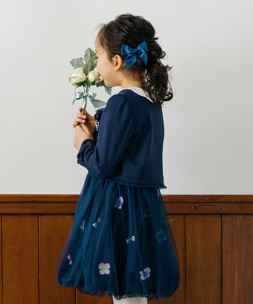 「panpantutu」 「KIDS」ノースリーブワンピース 100cm ライトグレー キッズ_画像2