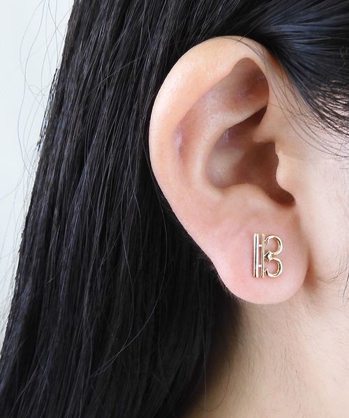 K10 ピアス　ト音記号 gargle（ガーグル） ピアス ガーグル：MUSICシリーズ 音楽記号 ト音